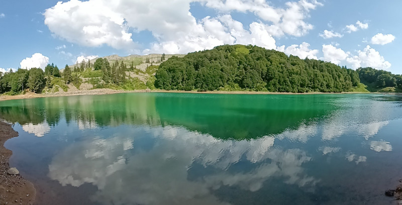 Green lake vedle Godezri passu