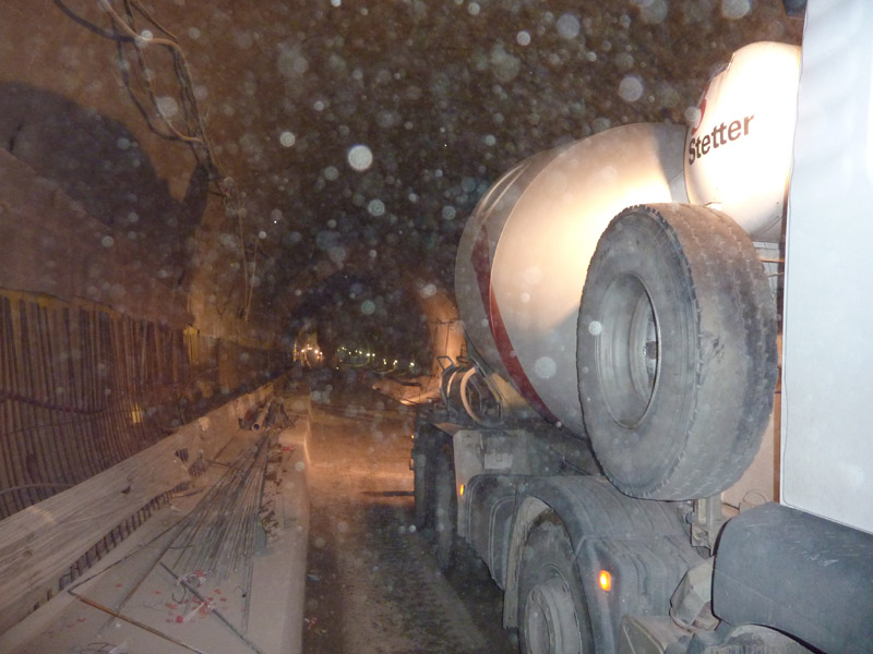 Tímto směrem se jede k ražbě.