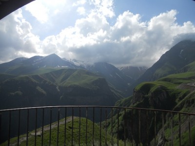 na ceste z Kazbegi do Tbilisi