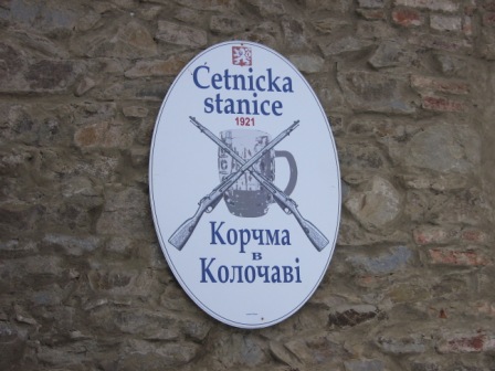Četnická stanice v Koločavě.